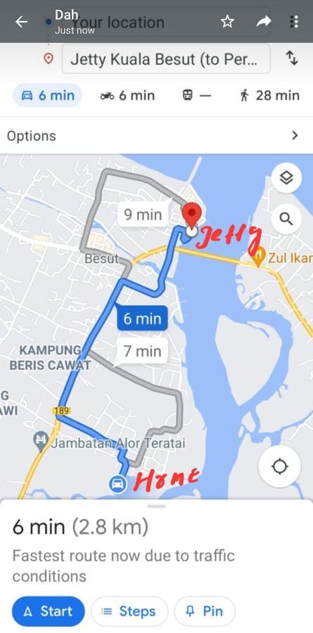 Nipah Homestay Kuala Besut 外观 照片